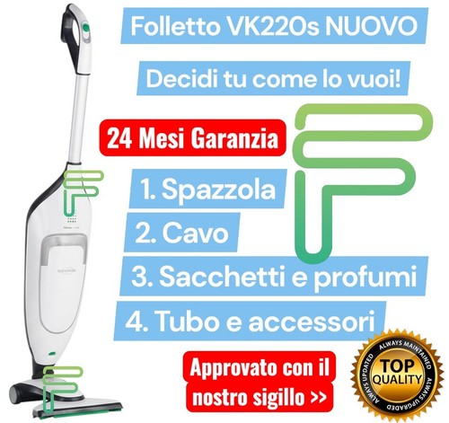 Folletto vk220s nuovo - folletto, decidi