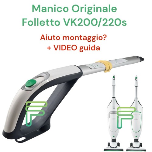 Manico bastone folletto vk200 - manico,