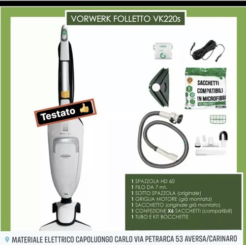 Folletto vorwerk vk220s hd65 - vk220s,